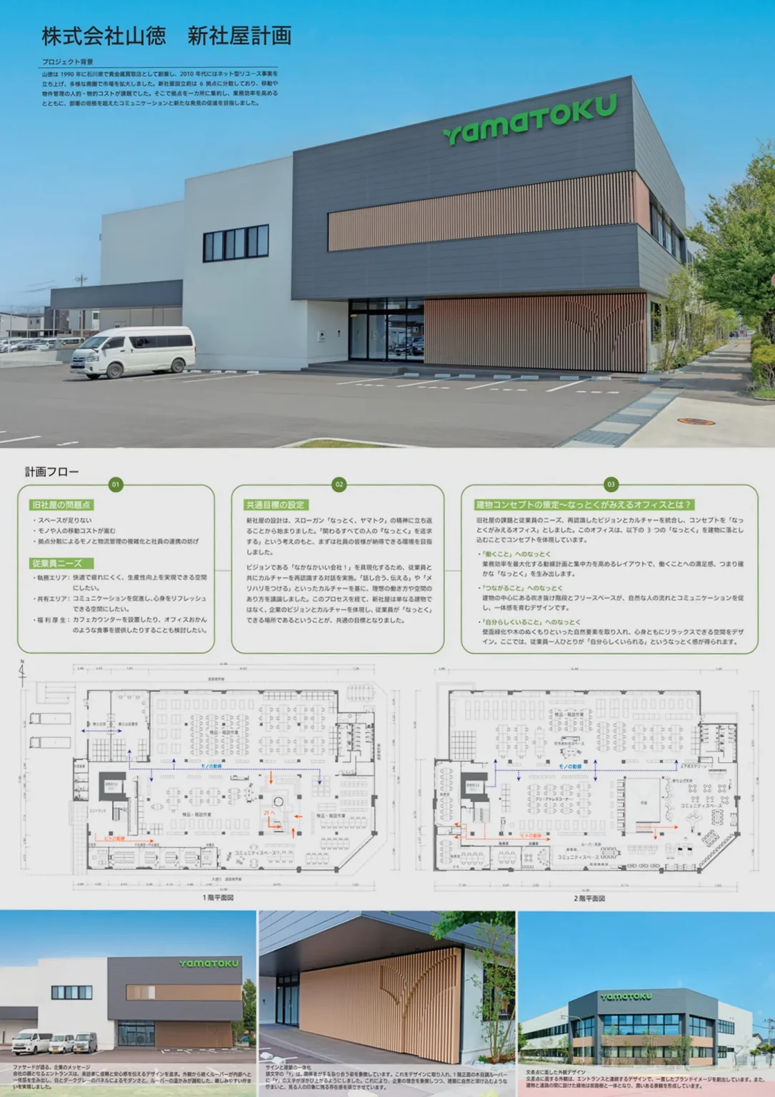 2026年度（第52回）石川県デザイン展コンペティション部門 空間デザイン部門【建築】 一般社団法人 石川県建設業協会会長賞を受賞しました。